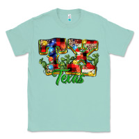 Seafoam Christmas Texas Classic Tee - MaliasSmallBusiness
