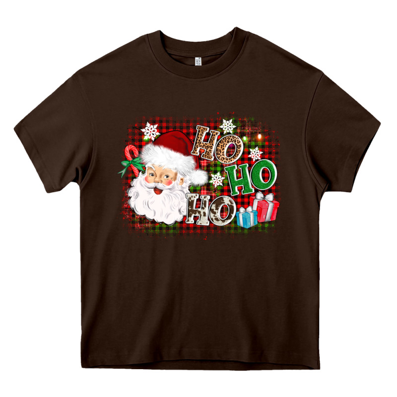 Ho Ho Ho Santa Heavy Core Tee by AdoDesignShop | Teevron