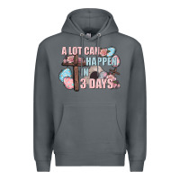 Rock Easter Day A lot can happen in 3 days Premium Hoodie - CowGirlArtShop