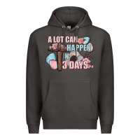 Smoke Easter Day A lot can happen in 3 days Premium Hoodie - CowGirlArtShop