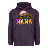 Plum baseball nana Heavyweight Hoodie - OliviaCreatesArt