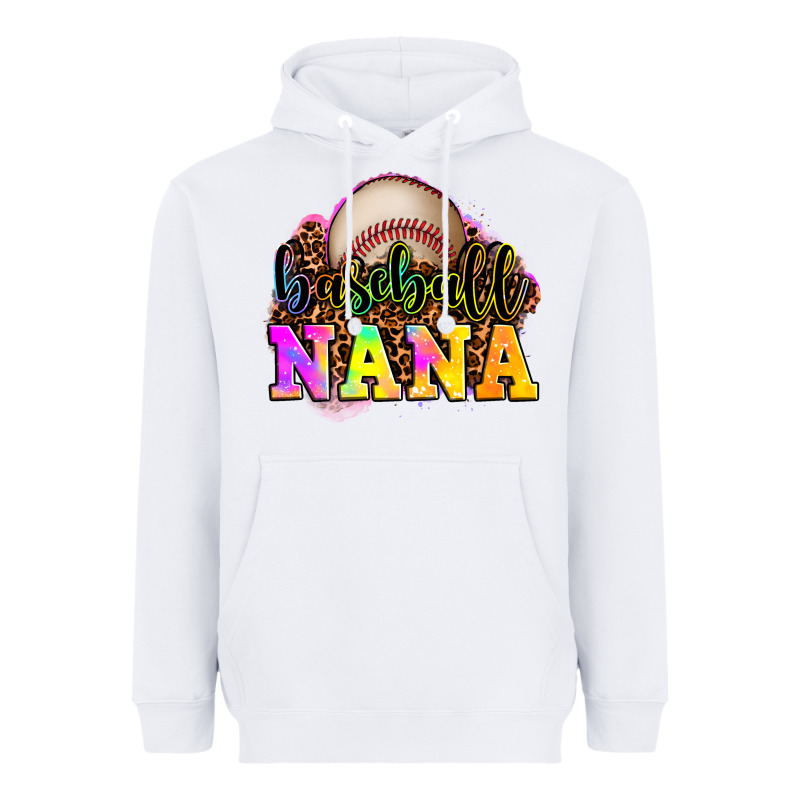 Baseball Nana Heavyweight Hoodie by OliviaCreatesArt | Teevron