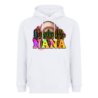 White baseball nana Heavyweight Hoodie - OliviaCreatesArt