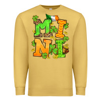 Antique Gold St. Patrick's Day mini Premium Sweatshirt - OliviaCreatesArt
