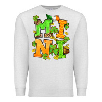 Oatmeal Heather St. Patrick's Day mini Premium Sweatshirt - OliviaCreatesArt