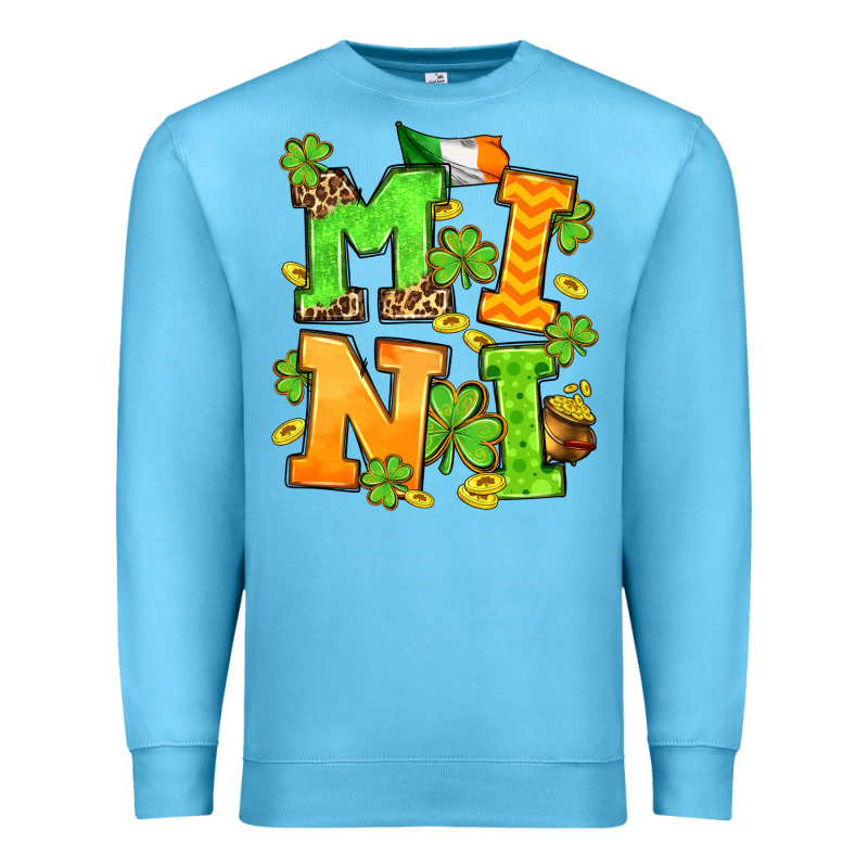 St. Patrick's Day Mini Premium Sweatshirt by OliviaCreatesArt | Teevron