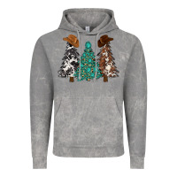 Cloud Rock cowhide with gemstones trees Vintage Hoodie - MaliasSmallBusiness