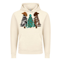 Vintage Artic cowhide with gemstones trees Vintage Hoodie - MaliasSmallBusiness