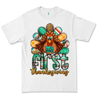 White my first thanksgiving turkey Premium Tee - Jasminsmagicworld