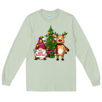 Matcha merry christmas gnomes, reindeer Long Sleeve Tee - RanaPortraitStore