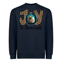 Navy Joy to the World Heavyweight Sweatshirt - Bettercallsaul