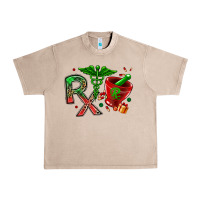 French Oak rx christmas pharmacy Urban Heavy Tee - MaliasSmallBusiness