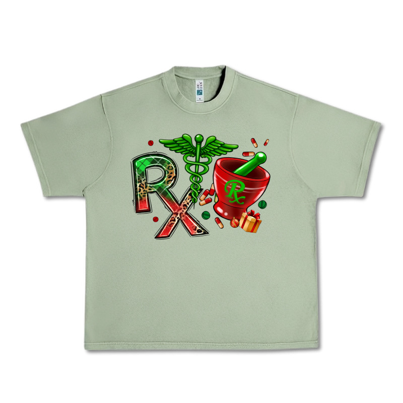 Rx Christmas Pharmacy Urban Heavy Tee by MaliasSmallBusiness | Teevron
