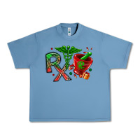 Pebble Blue rx christmas pharmacy Urban Heavy Tee - MaliasSmallBusiness