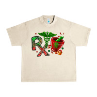 Sandshell rx christmas pharmacy Urban Heavy Tee - MaliasSmallBusiness