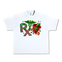 White rx christmas pharmacy Urban Heavy Tee - MaliasSmallBusiness