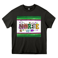 Asphalt mardi gras nurse Heavy Core Tee - Artiststas
