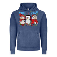 Vintage Denim baby ıt's cold outside Vintage Hoodie - MaliasSmallBusiness
