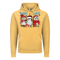 Vintage Mustard baby ıt's cold outside Vintage Hoodie - MaliasSmallBusiness