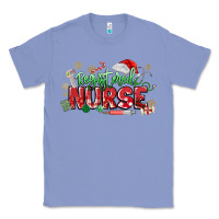 Colony Blue Registered Nurse Christmas Classic Tee - MaliasSmallBusiness