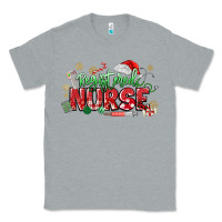Heather Grey Registered Nurse Christmas Classic Tee - MaliasSmallBusiness