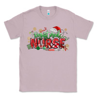 Lilac Registered Nurse Christmas Classic Tee - MaliasSmallBusiness