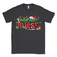 Smoke Registered Nurse Christmas Classic Tee - MaliasSmallBusiness