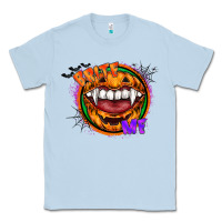 Dusty Blue brite me Classic Tee - CowhideDigitalArt