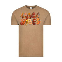 Vintage Coffee basketball vibes Vintage Tee - MaliasSmallBusiness
