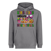 Storm king cake calories don't count mardi gras Heavyweight Hoodie - OliviaCreatesArt