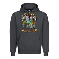 Smoke mom of twin girls mother's day Zipper Hoodie - CowGirlArtShop