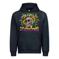Navy Summer Searchin Urban Hoodie - CowhideDigitalArt