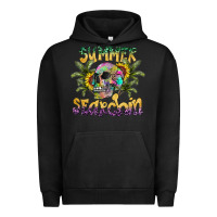 Pigment Black Summer Searchin Urban Hoodie - CowhideDigitalArt