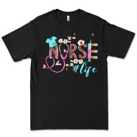 Black nurse life Premium Tee - BarkalooDesign