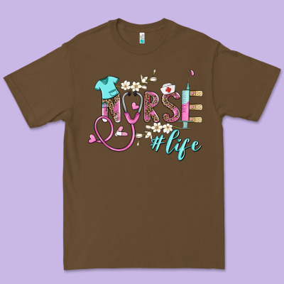 Nurse Life Premium Tee Designed By Barkaloodesign