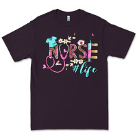 Plum nurse life Premium Tee - BarkalooDesign