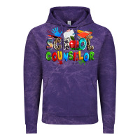 Cloud Purple school counselor Vintage Hoodie - NancyCooperArtShop