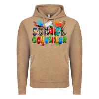 Vintage Coffee school counselor Vintage Hoodie - NancyCooperArtShop