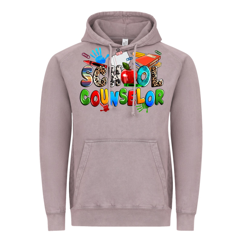School Counselor Vintage Hoodie by NancyCooperArtShop | Teevron