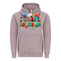 Vintage Zinc school counselor Vintage Hoodie - NancyCooperArtShop