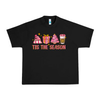 Black tis the season Urban Heavy Tee - MaliasSmallBusiness