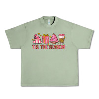 Oil Green tis the season Urban Heavy Tee - MaliasSmallBusiness