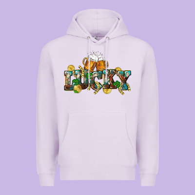 Lucky Beers St. Patrick's Day Premium Hoodie Designed By Cowgirlartshop