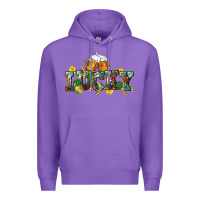 Purple Lucky beers St. Patrick's Day Premium Hoodie - CowGirlArtShop