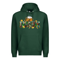 Sports Green Lucky beers St. Patrick's Day Premium Hoodie - CowGirlArtShop