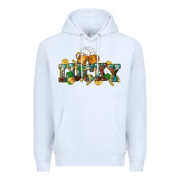 White Lucky beers St. Patrick's Day Premium Hoodie - CowGirlArtShop