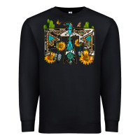 Black western free bird Premium Sweatshirt - OliviaCreatesArt
