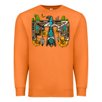Carrot western free bird Premium Sweatshirt - OliviaCreatesArt