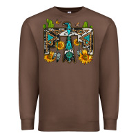 Chestnut western free bird Premium Sweatshirt - OliviaCreatesArt