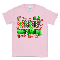 Bubblegum Pink Peppermint Everything Classic Tee - MaliasSmallBusiness